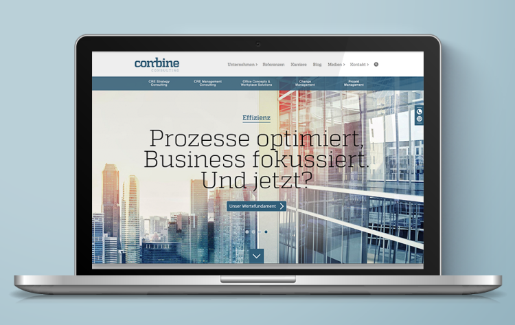 combine Consulting Website